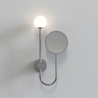 Astro Lighting Orb applique sferica da parete con Specchio tondo