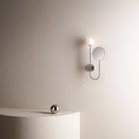 Astro Lighting Orb applique sferica da parete con Specchio tondo