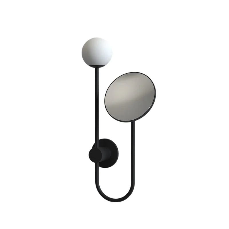 Astro Lighting Orb applique sferica da parete con Specchio tondo Astro Lighting Orb applique sferica da parete con Specchio tondo