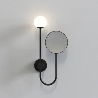 Astro Lighting Orb applique sferica da parete con Specchio tondo