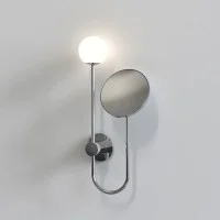 Astro Lighting Orb applique sferica da parete con Specchio tondo