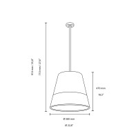 Flos Romeo Outdoor C3 Sospensione per Esterno by Philippe Starck