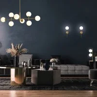 ACB Doris Applique Lampada LED da Parete per Interno a Luce Diffusa