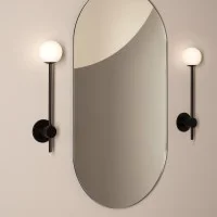 copy of Astro Lighting Orb applique sferica da parete con Specchio tondo