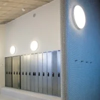Louis Poulsen Silverback round led wall lamp by KiBisi Design