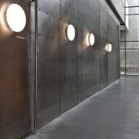 Louis Poulsen Silverback round led wall lamp by KiBisi Design