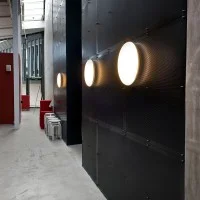 Louis Poulsen Silverback round led wall lamp by KiBisi Design