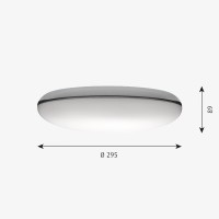 Louis Poulsen Silverback lampada Led tonda da parete by KiBisi Design
