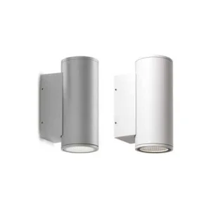 PAN Shock Lamp cylindrical Wall Applique Biemission LED 24W 3000K Indoor Outdoor IP54