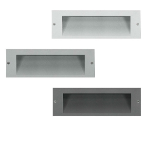 Prisma Insert +2 Lampada LED 10W Da Incasso Segnapasso A Parete Per Esterno Interno IP65