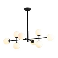 ACB Doris Chandelier with white spheres for LEDs Indoor Diffused Light