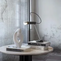 Astep Model 566 Historical LED Table Lamp By Gino Sarfatti Astep Model 566 Historical LED Table Lamp By Gino Sarfatti