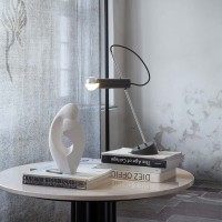 Astep Modello 566 Storica Lampada da Tavolo By Gino Sarfatti