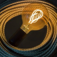Lampadina LED Curved Vintage Globo D.95 E27 5W 2000K 250lm