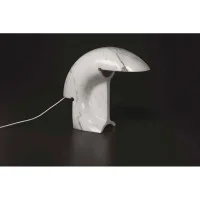 Flos Biagio Lampada da Tavolo E27 70W Marmo Bianco Design Tobia