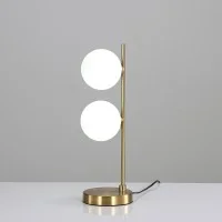 ACB Doris Lampada da tavolo con sfere bianche per LED a Luce Diffusa ACB Doris Lampada da tavolo con sfere bianche per LED a Luce Diffusa