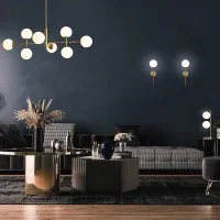 ACB Doris Lampada da tavolo con sfere bianche per LED a Luce Diffusa ACB Doris Lampada da tavolo con sfere bianche per LED a Luce Diffusa