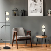 ACB Doris Table lamp with white spheres for LEDs Diffused Light