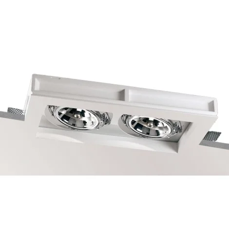 Buzzi & Buzzi White Box Adjustable Recessed Spotlight AirCoral R111 For LED