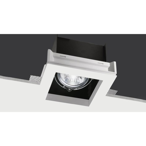 Buzzi & Buzzi Black Box Faretto Incasso orientabile Per LED AR111