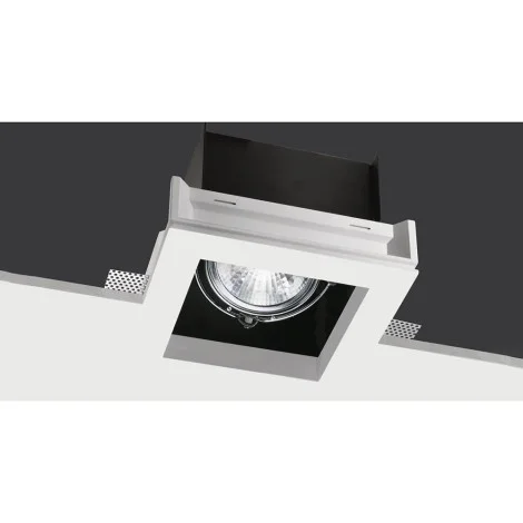 Buzzi & Buzzi Black Box Faretto Incasso orientabile Per LED AR111