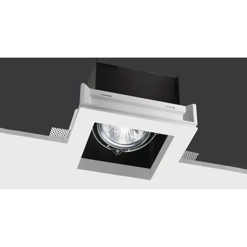 Buzzi & Buzzi Black Box Faretto Incasso orientabile Per LED AR111 Buzzi & Buzzi Black Box Faretto Incasso orientabile Per LED AR111