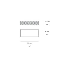 Logica Sistema Klik Klak Mini Proiettore Puntiforme a LED