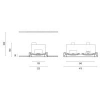 Buzzi & Buzzi Hi-Audio Box Faretto e diffusore Hi-Fi Incasso AirCoral orientabile