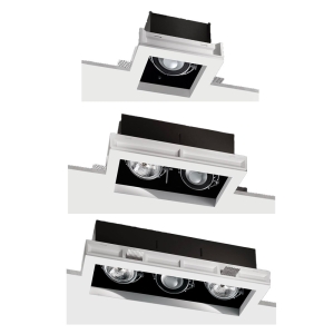 Buzzi & Buzzi Hi-Audio Box Faretto e diffusore Hi-Fi Incasso AirCoral orientabile