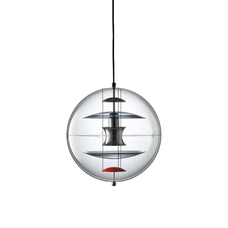 Verpan VP Globe Coloured Suspension Lamp By Verner Panton Verpan VP Globe Coloured Suspension Lamp By Verner Panton
