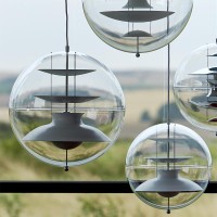 Verpan Panto Lampada Sferica da Sospensione By Verner Panton