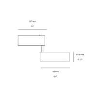 Logica Sistema Klik Klak Proiettore Cilindrico 20W Magnetico
