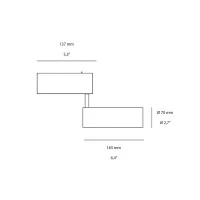 Logica Sistema Klik Klak Proiettore Cilindrico 20W Magnetico