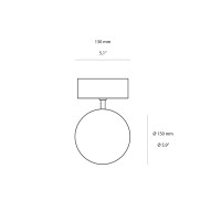 Logica Sistema Klik Klak MINI Globo Sfera per Binario Magnetico
