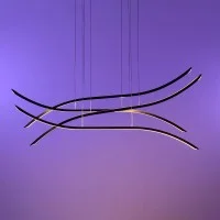 Vivida Lil Wave LED Wavy Multiple Suspension Lamp for Indoor