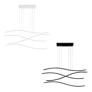 Vivida Lil Wave LED Wavy Multiple Suspension Lamp for Indoor