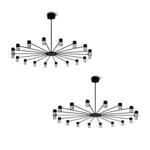 Vivida Galileo LED Suspension Lamp with Multiple Arms