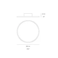 Vivida Halo Round LED Ceiling Lamp for Indoor