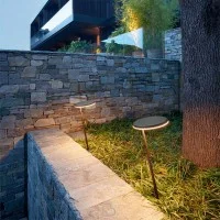 Oluce Amanita LED Outdoor Floor Lamp By Mariana Pellegrino Soto
