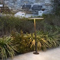 Oluce Amanita LED Outdoor Floor Lamp By Mariana Pellegrino Soto