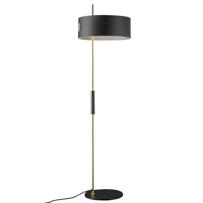 Oluce 1953 Lampada Storica da Terra Oro e Nero By Ostuni & Forti Oluce 1953 Lampada Storica da Terra Oro e Nero By Ostuni & Forti