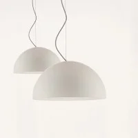 Oluce Sonora 438 Suspension Lamp in Murano Glass By Magistretti