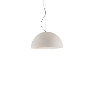 Oluce Sonora 438 Suspension Lamp in Murano Glass By Magistretti