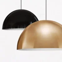 Oluce Sonora 437 Suspension Lamp in Metal By Vico Magistretti