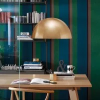 Oluce Sonora 437 Suspension Lamp in Metal By Vico Magistretti