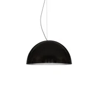 Oluce Sonora 408 Suspension Lamp in Metal By Vico Magistretti