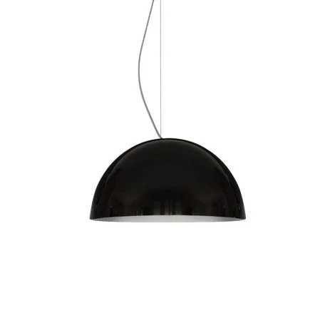 Oluce Sonora 408 Suspension Lamp in Metal By Vico Magistretti