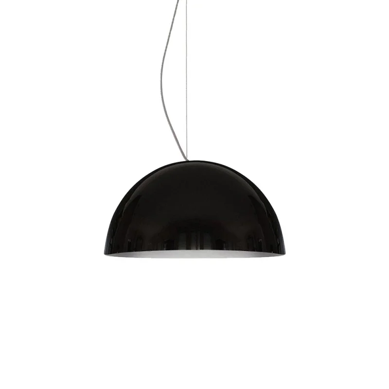 Oluce Sonora 408 Suspension Lamp in Metal By Vico Magistretti