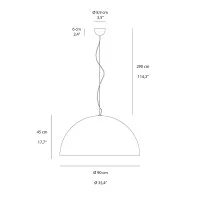 Oluce Sonora 490 Historical Suspension Lamp By Vico Magistretti