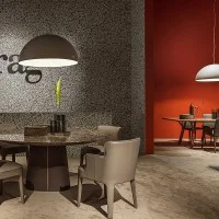 Oluce Sonora 490 Historical Suspension Lamp By Vico Magistretti